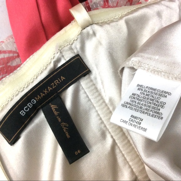 ❌SOLD❌BCBGMaxazria Strapless Bow Sweetheart Dress - Picture 5 of 5